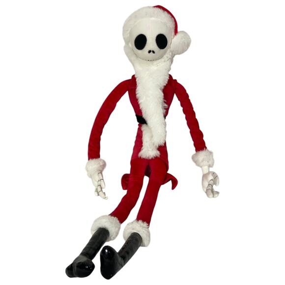 Disney Nightmare Before Xmas Jack Skellington Sandy Claws Plush 28" - Picture 5 of 5
